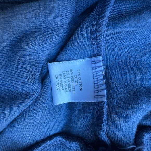 Banana Republic Blue Sweatshirt Top M - Picture 6 of 6